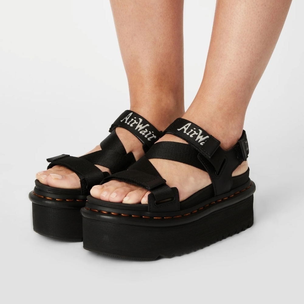 Dr. Martens Kimber Hydro Platform Sandal NIB